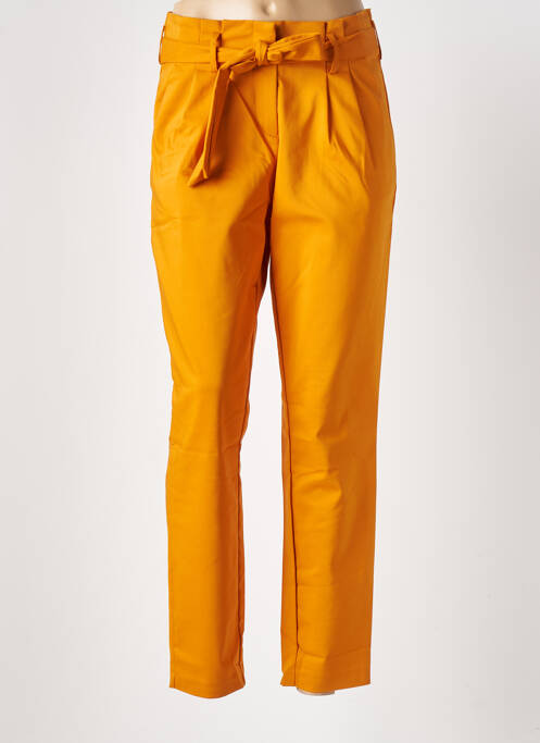 Pantalon droit orange VILA pour femme