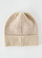 Bonnet beige CREAM pour femme seconde vue