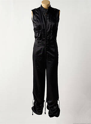 Combi-pantalon sans manche sans manche noir ROSA ROSAM femme