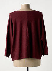 Gilet manches longues rouge LA FEE MARABOUTEE pour femme seconde vue