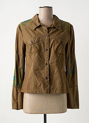 Chemisier marron POUSSIERE D'ETOLE pour femme