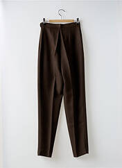 Pantalon droit marron LAUREN VIDAL pour femme seconde vue