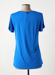 T-shirt bleu MALOKA pour femme seconde vue