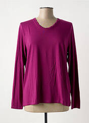 T-shirt violet LA FEE MARABOUTEE pour femme seconde vue