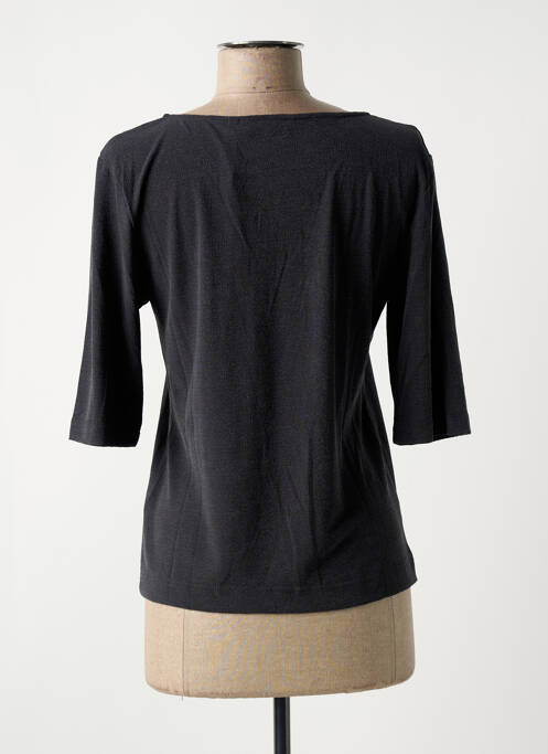 T-shirt col v manches 3/4 gris CREAM femme