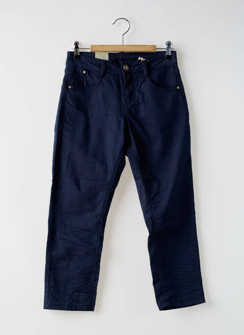 Pantacourt bleu CREAM pour femme