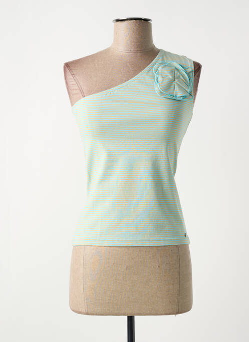 Top bleu DES PETITS HAUTS pour femme