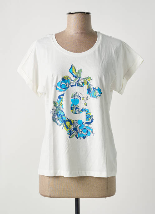 T-shirt beige CREAM pour femme