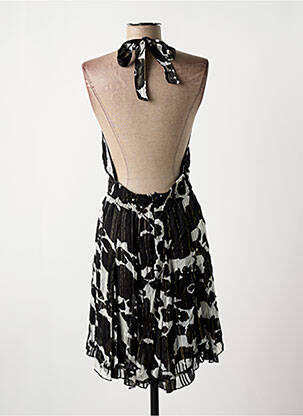 Robe courte sans manche sans manche noir PEACE + LOVE femme