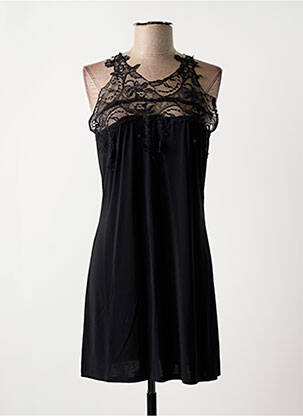 Robe courte sans manche sans manche noir ETINCELLE femme