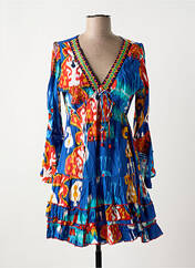 Robe courte bleu PEACE + LOVE pour femme seconde vue