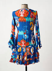 Robe courte bleu PEACE + LOVE pour femme seconde vue