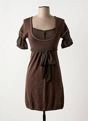 Robe courte marron PEPE JEANS pour femme seconde vue