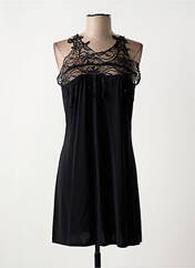 Robe courte noir ETINCELLE pour femme seconde vue