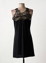 Robe courte noir ETINCELLE pour femme seconde vue