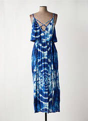 Robe longue bleu PEACE + LOVE pour femme seconde vue