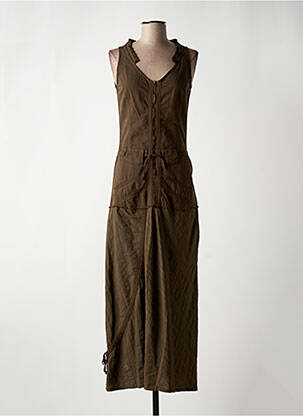 Robe longue marron BANDE ORIGINALE pour femme