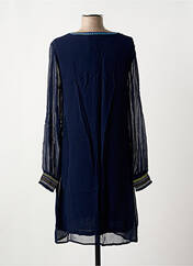 Robe mi-longue bleu CREAM pour femme seconde vue