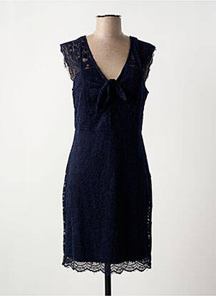 Robe mi-longue bleu JUS D'ORANGE pour femme