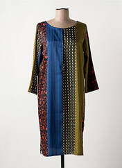 Robe mi-longue vert LA FEE MARABOUTEE pour femme seconde vue