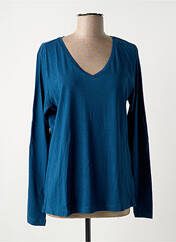 T-shirt bleu CREAM pour femme seconde vue