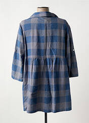 Tunique manches longues bleu ORIENTIQUE NATURALLY pour femme seconde vue