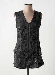 Tunique sans manche gris POUSSIERE D'ETOLE pour femme seconde vue