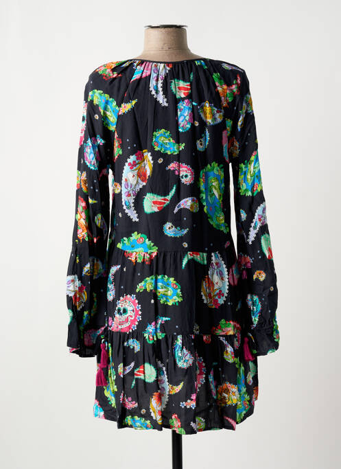 Robe courte noir PEACE + LOVE pour femme