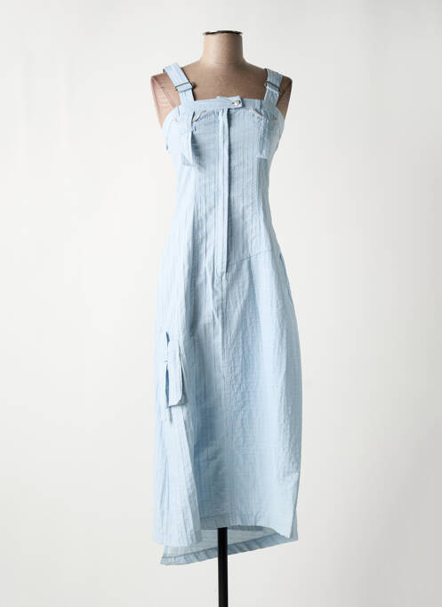 Robe longue bleu LAUREN VIDAL pour femme