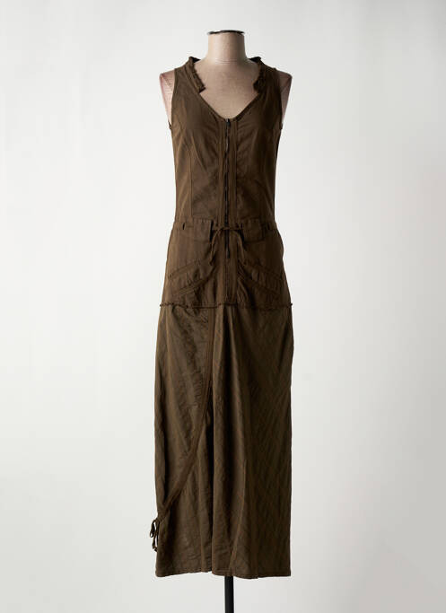 Robe longue marron BANDE ORIGINALE pour femme