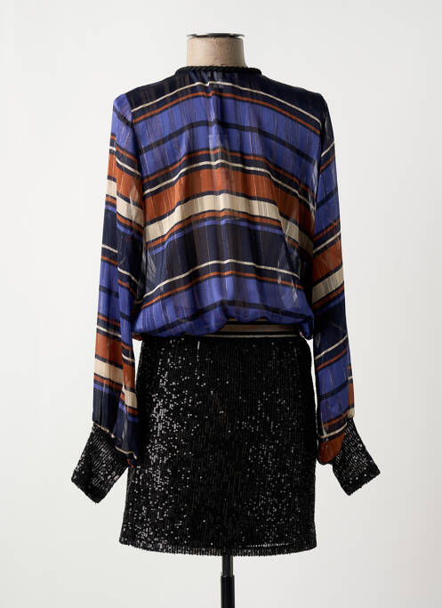 Robe mi-longue bleu MY STORY femme