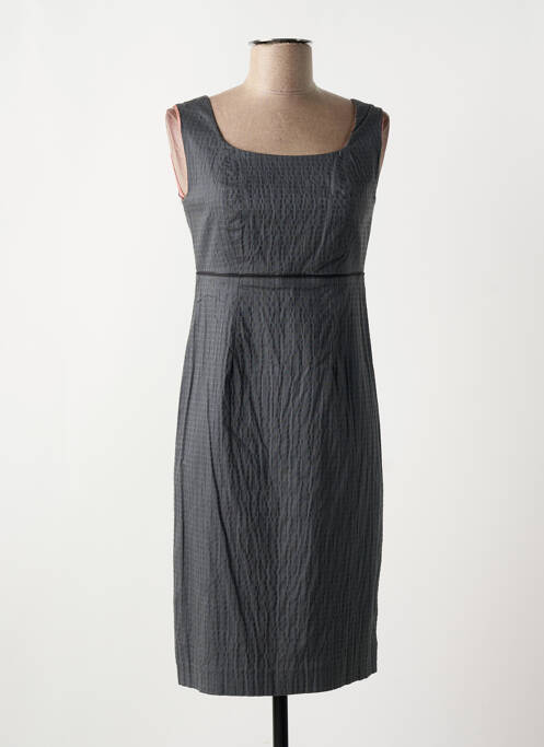 Robe mi-longue gris ANNA KASZER pour femme
