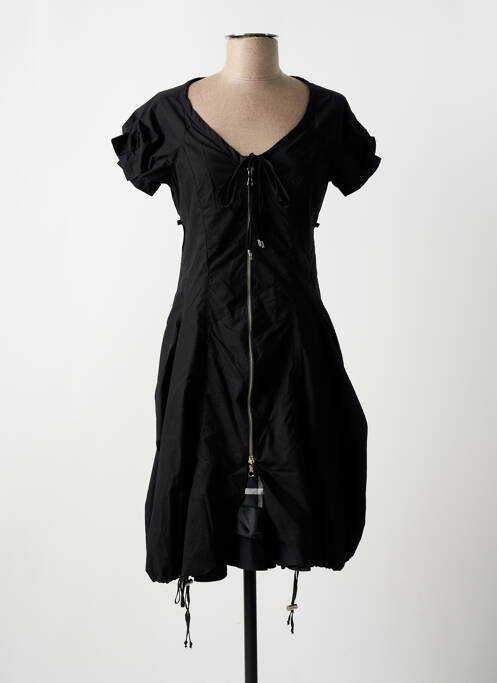 Robe mi-longue noir BAI AMOUR pour femme