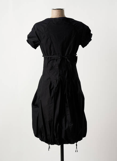 Robe mi-longue noir BAI AMOUR pour femme