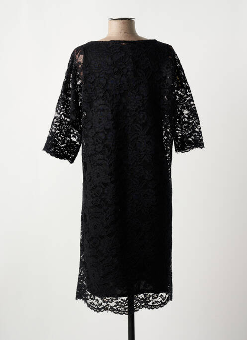 Robe mi-longue noir LA FEE MARABOUTEE pour femme