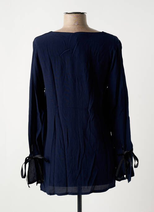 Tunique manches longues bleu POUSSIERE D'ETOLE pour femme