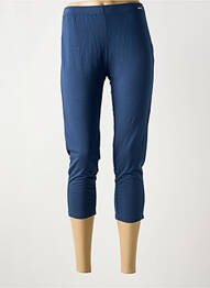 Legging tissage jersey taille normale bleu MALOKA femme