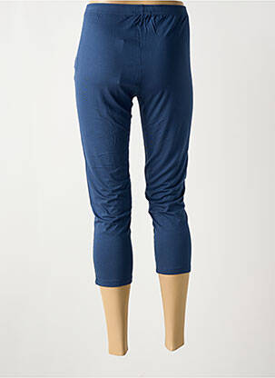 Legging tissage jersey taille normale bleu MALOKA femme