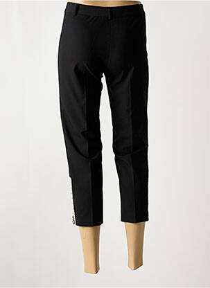 Pantacourt coupe droite taille normale noir ABSOLU femme