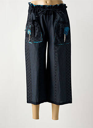 Pantacourt coupe droite taille normale gris ENJOY femme
