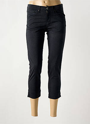 Pantacourt stretch taille normale noir IMPAQT femme