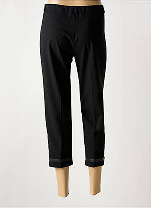 Pantacourt stretch taille normale noir ABSOLU femme