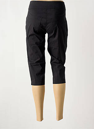 Corsaire stretch taille normale noir MALOKA femme