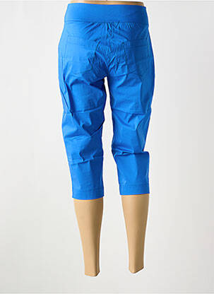 Corsaire stretch taille normale bleu fonce MALOKA femme