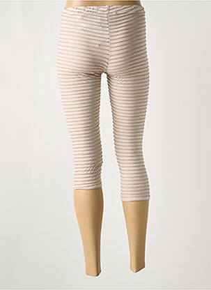 Corsaire skinny taille normale beige ELISA CAVALETTI femme
