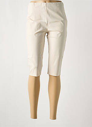 Corsaire taille élastique taille normale beige ORIENTIQUE NATURALLY femme