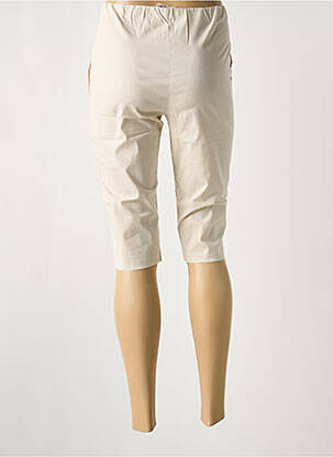 Corsaire taille élastique taille normale beige ORIENTIQUE NATURALLY femme