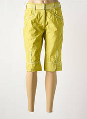 Bermuda vert MISS AVENTURES pour femme seconde vue