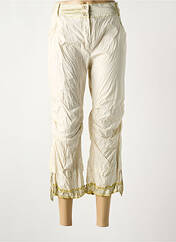 Pantacourt beige POUSSIERE D'ETOLE pour femme seconde vue