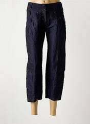 Pantacourt bleu AVENTURES DES TOILES pour femme seconde vue